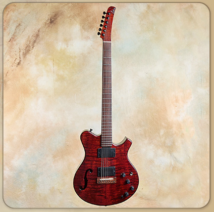 Harvey Citron Baritone Electric Guitar