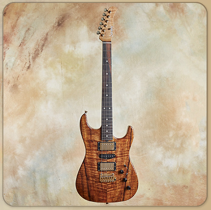 Sadowsky NYC Custom Shop S-Style, Koa