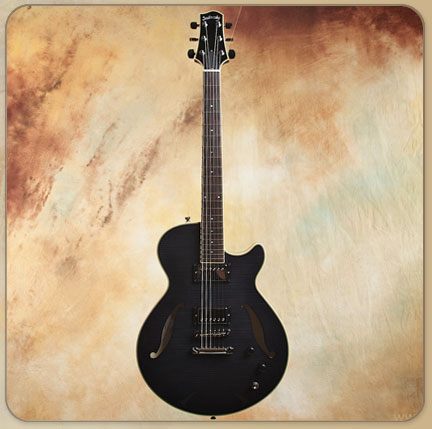 Sadowsky Semi-Hollow Translucent Black