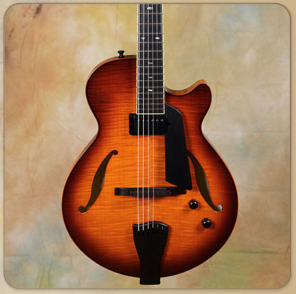 Sadowsky SS-15 Archtop Sienna Burst #2